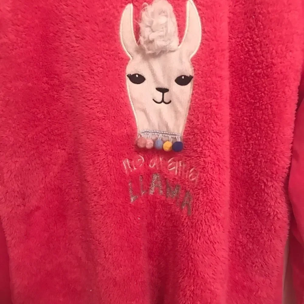 Secret Treasures Girls XL 16/18 Fluffy PJ Top